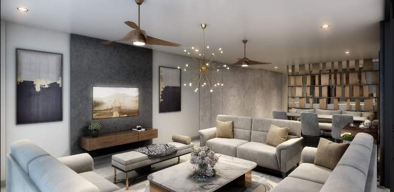 vedic village greentech city Living Area