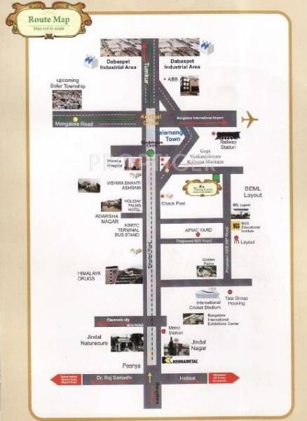 Blue Bird Ventures SLN Palm Fields Location Plan