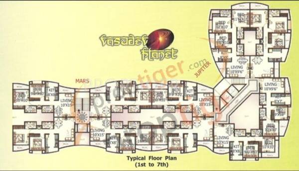 Images for Cluster Plan of 9 Square Vasudev Planet