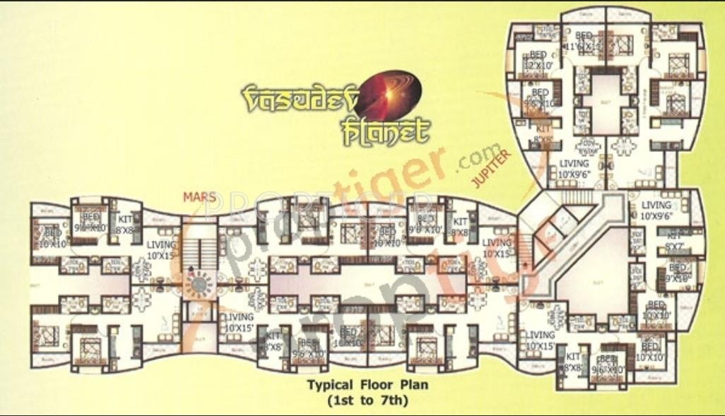 Images for Cluster Plan of 9 Square Vasudev Planet