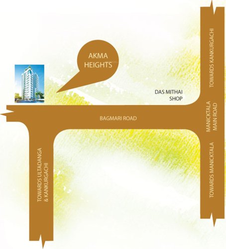  heights Images for Location Plan of AKMA Heights