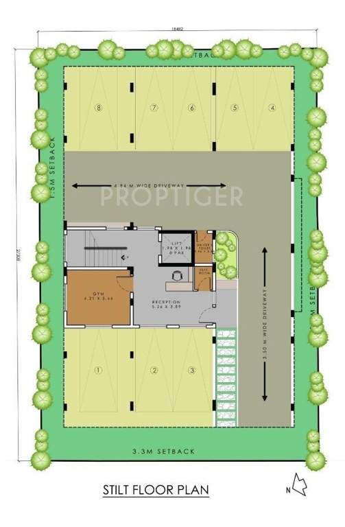 Images for Cluster Plan of Indus Oasis