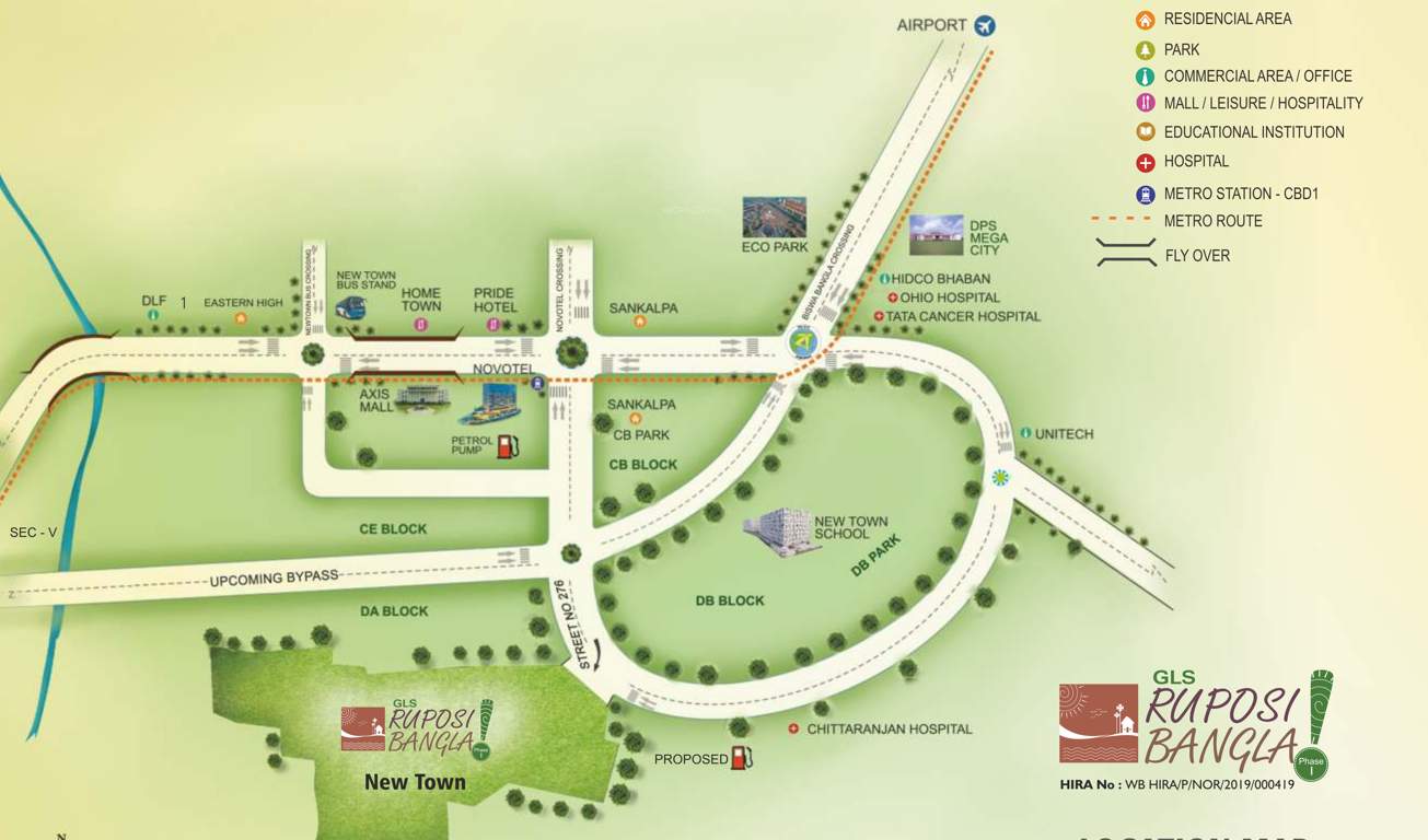  ruposi bangla phase i Location Plan