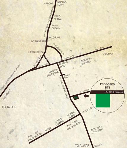  bhiwadi-homes Images for Location Plan of Shobh Bhiwadi Homes