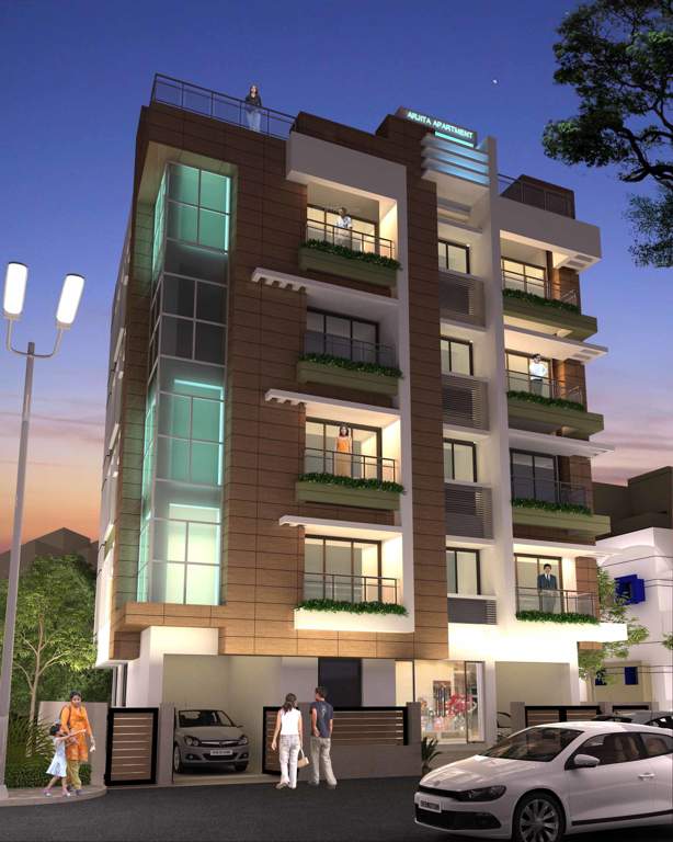 Images for Elevation of Crown Arjita Apartment