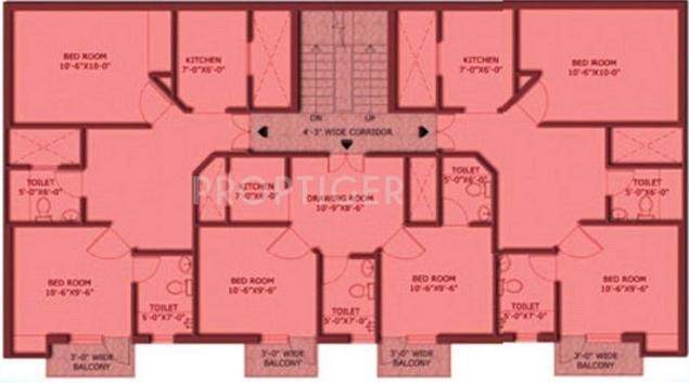  saraswati apartment Images for Cluster Plan of Bliss Saraswati Apartment