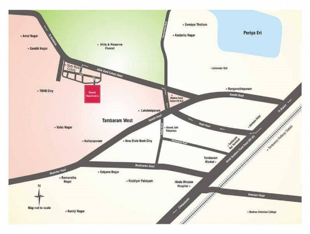  nakshatra ii Location Plan