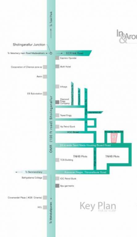  sapthagiri heights Location Plan