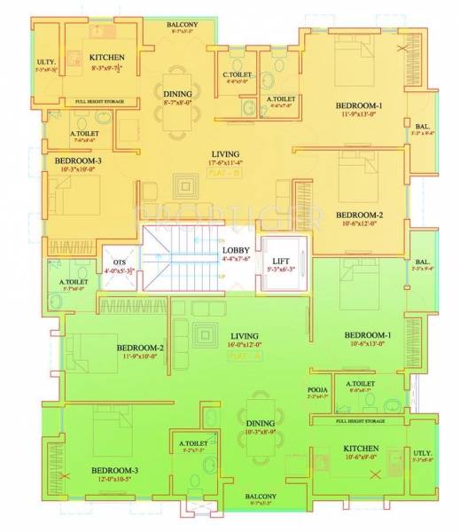 Images for Cluster Plan of Siraj Sandstone Sathyam
