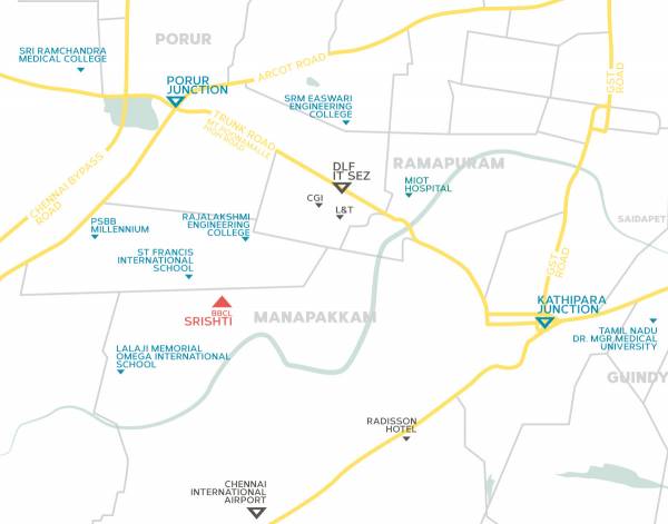 Location Plan srishti Location Plan