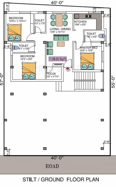  joshua Tower 1 Cluster Plan