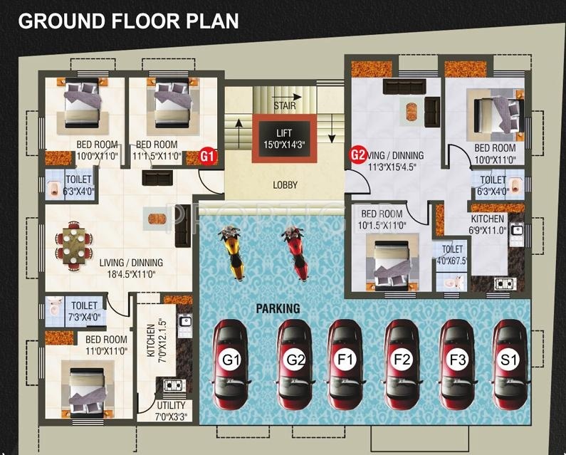 Images for Cluster Plan of SRM Builders Roshna
