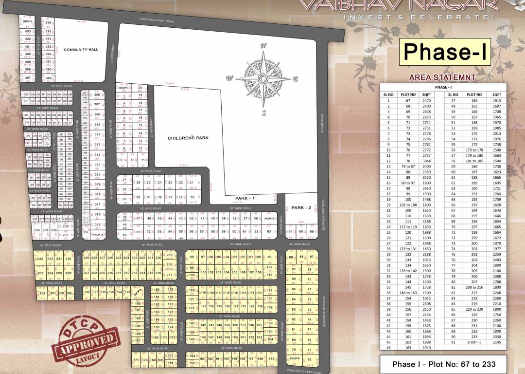 Images for Layout Plan of KKK Empire Homes Vaibhav Nagar