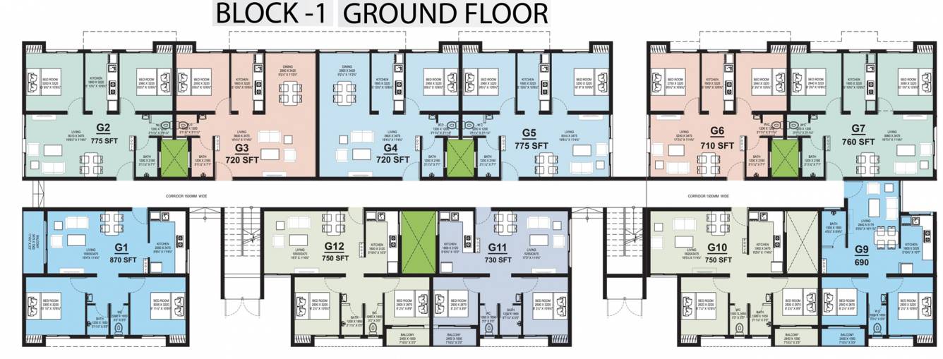 Images for Cluster Plan of Arun Madhulika