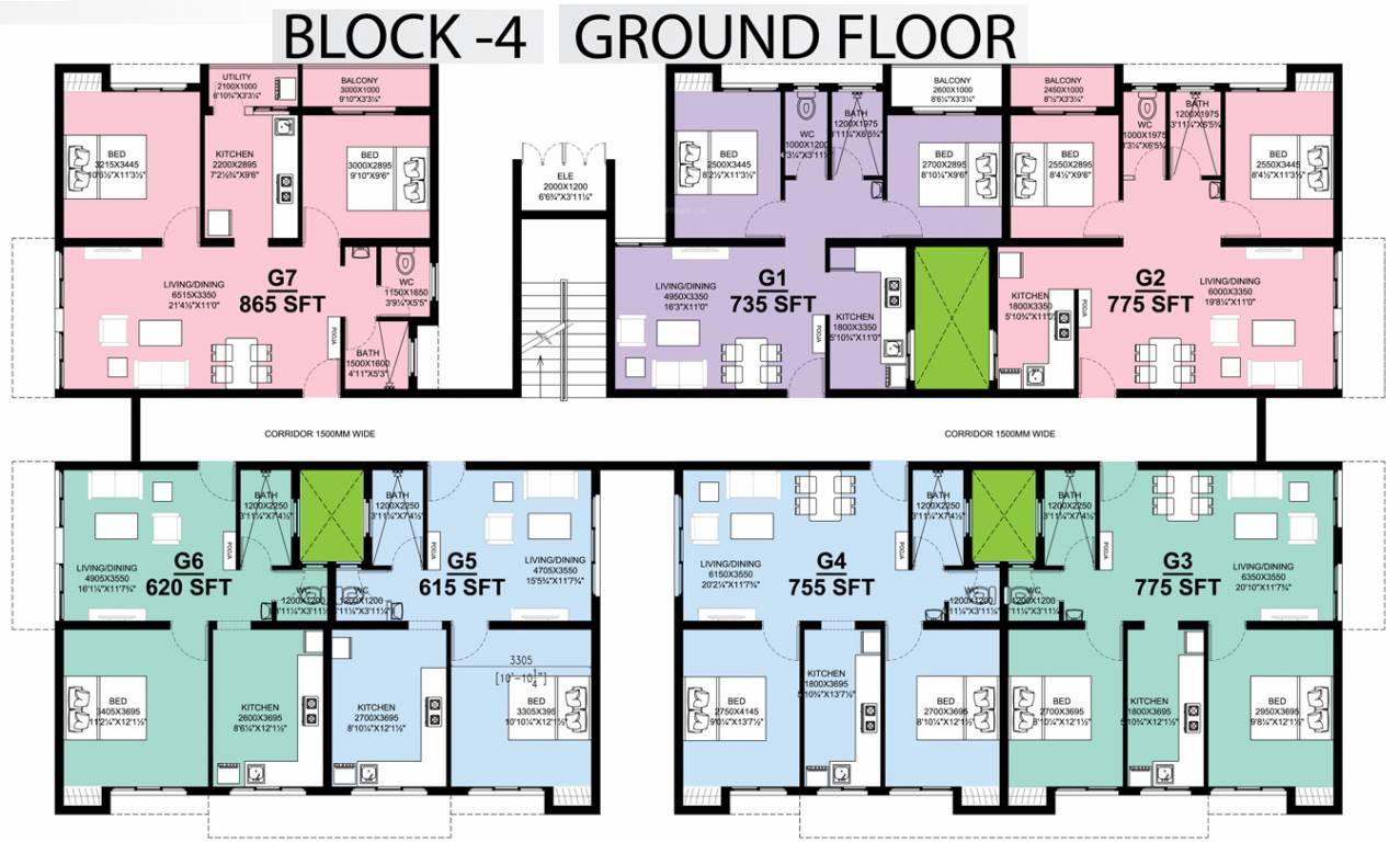 Images for Cluster Plan of Arun Madhulika