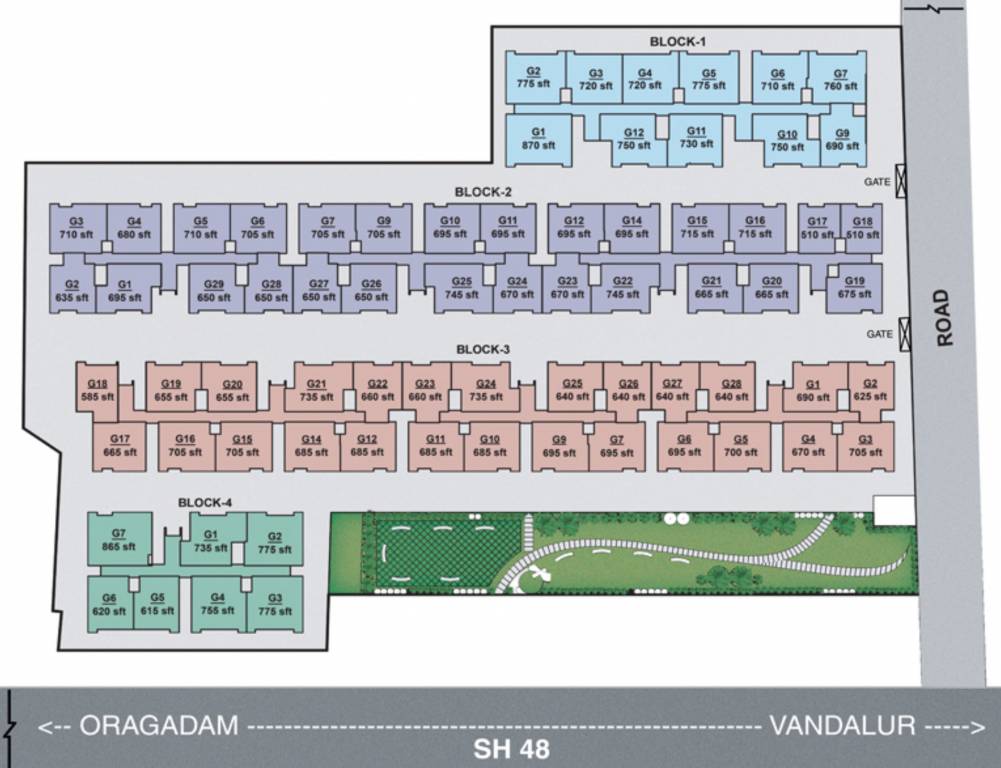 Images for Layout Plan of Arun Madhulika