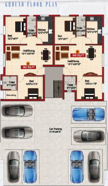 Images for Cluster Plan of Deepakam Greens