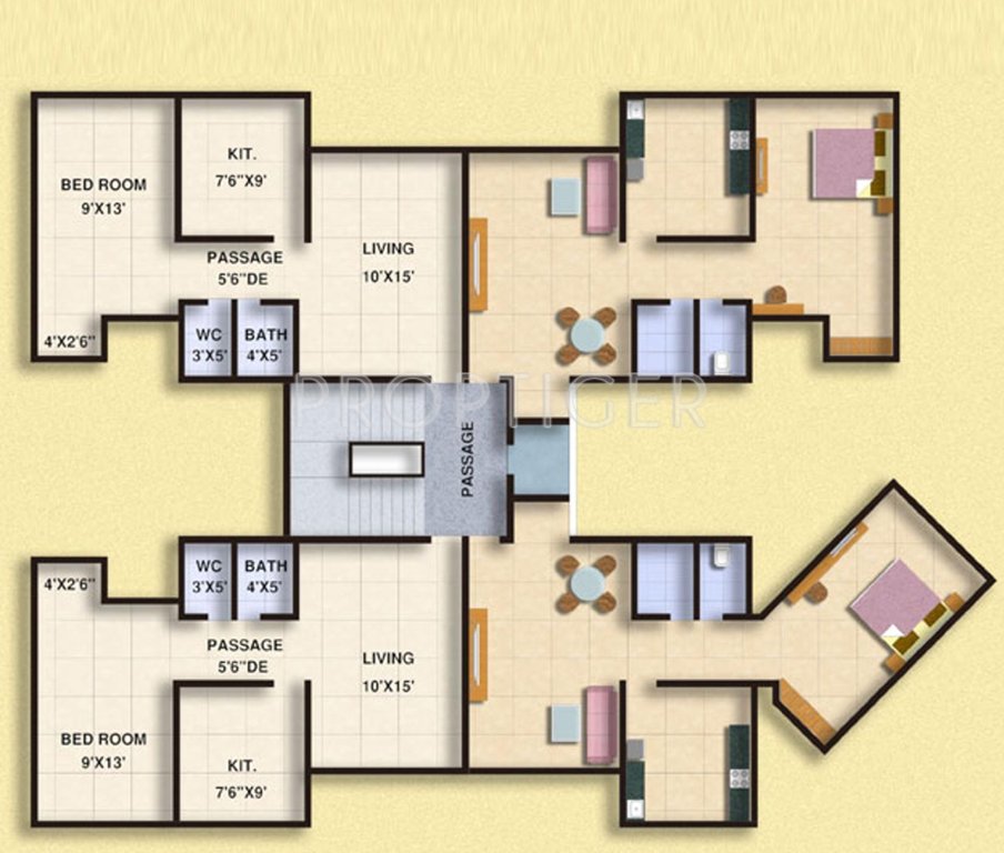 Images for Cluster Plan of Shreedham Group Shree Avenue