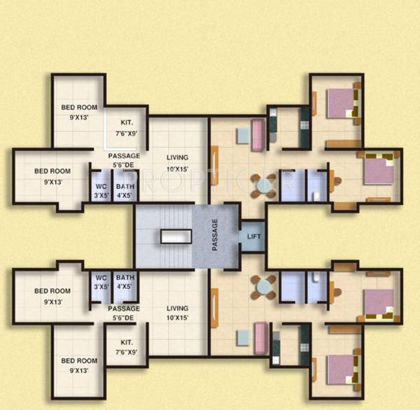 Images for Cluster Plan of Shreedham Group Shree Avenue