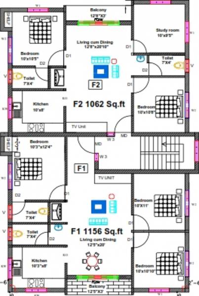 Images for Cluster Plan of Rohaan Constructions Parkview