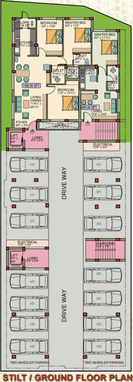 Images for Cluster Plan of Queens Narayani