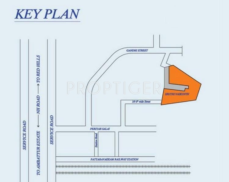 Images for Location Plan of Strinivas Sruthi Vaikunth