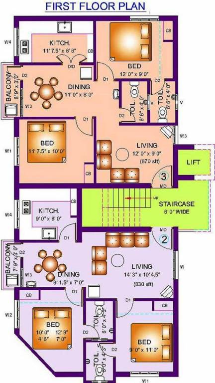 Images for Cluster Plan of Ayya Vinod Mahal