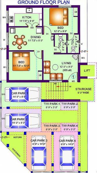 Images for Cluster Plan of Ayya Vinod Mahal