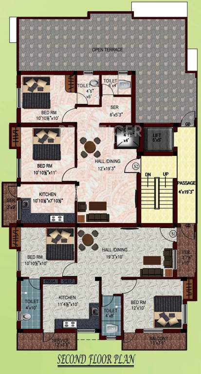 Images for Cluster Plan of Guru Sayuri Flats