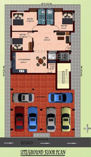 Images for Cluster Plan of Guru Sayuri Flats