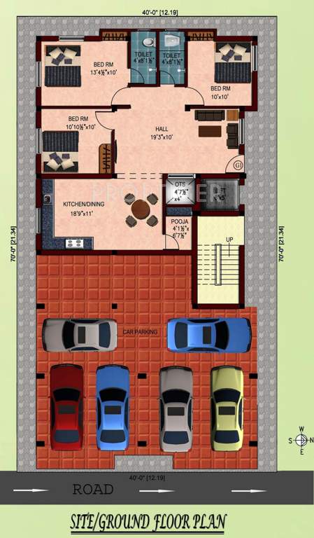 Images for Cluster Plan of Guru Sayuri Flats