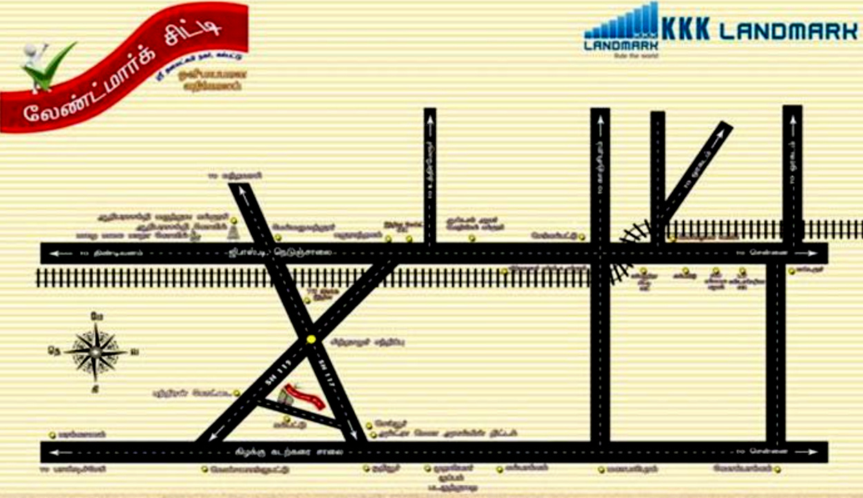 Images for Location Plan of KKK Empire Homes Landmark City