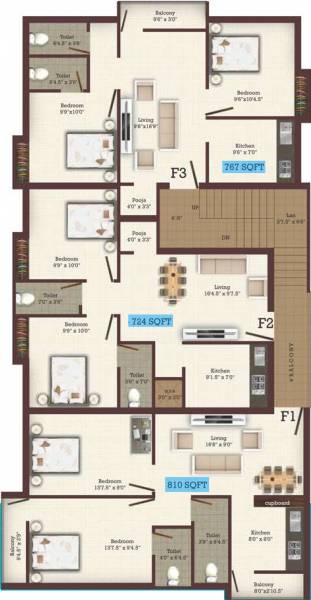 Images for Cluster Plan of KVR Akshaya Images for Cluster Plan of KVR Akshaya