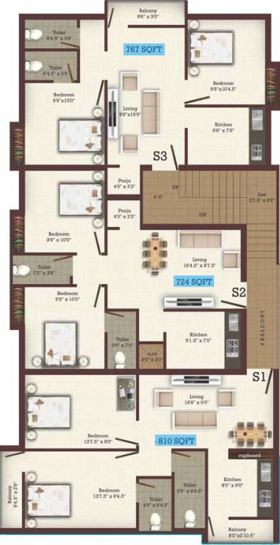 Images for Cluster Plan of KVR Akshaya