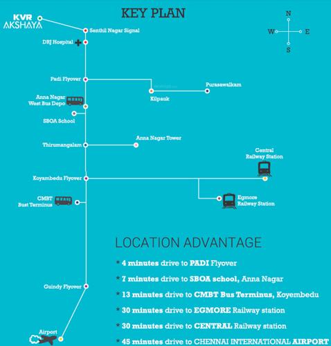 Images for Location Plan of KVR Builders Akshaya Images for Location Plan of KVR Builders Akshaya