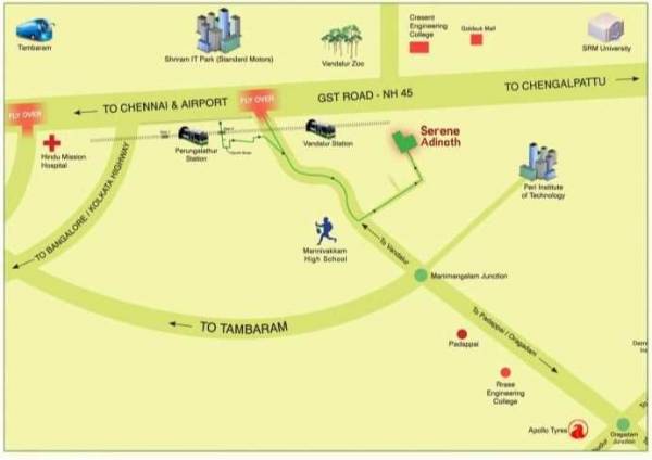  serene-pushkar Location Plan