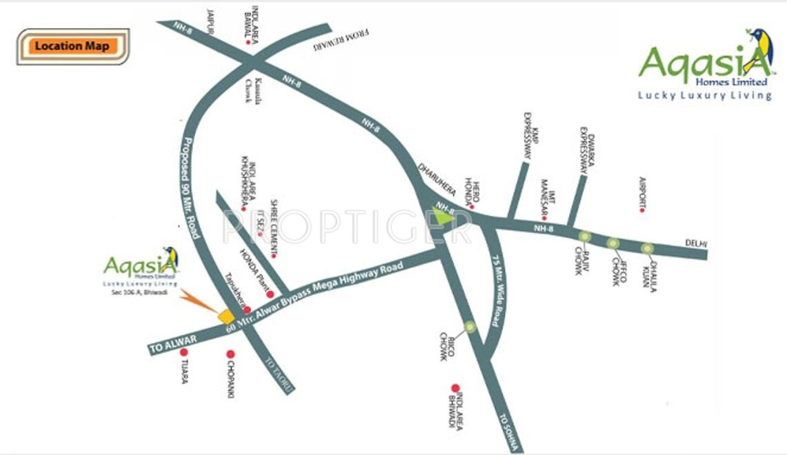 Images for Location Plan of Aqasia Homes Homes