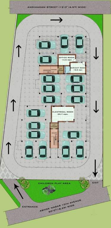 Images for Cluster Plan of Sri Vignesh Propertees Sayar Garden
