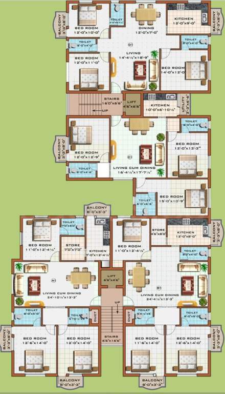 Images for Cluster Plan of Sri Vignesh Propertees Sayar Garden