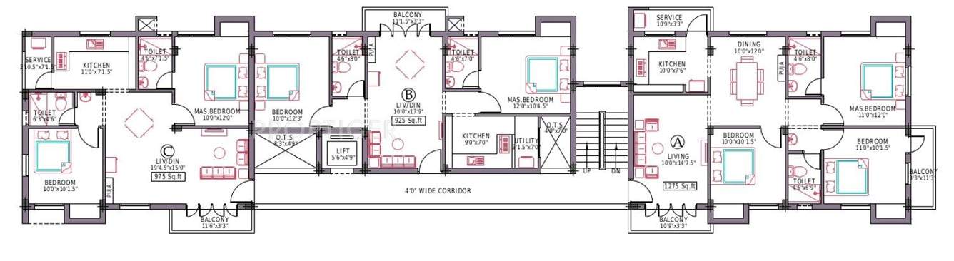 Images for Cluster Plan of Pushkar Saraswathi