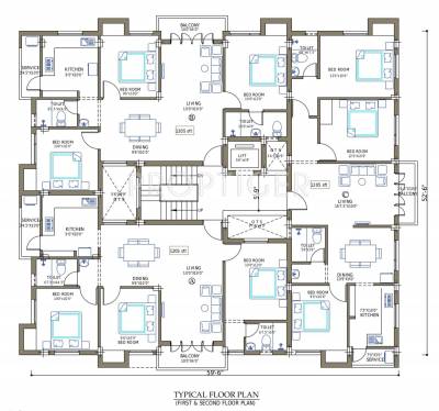 Images for Cluster Plan of Pushkar Divya Nilayam