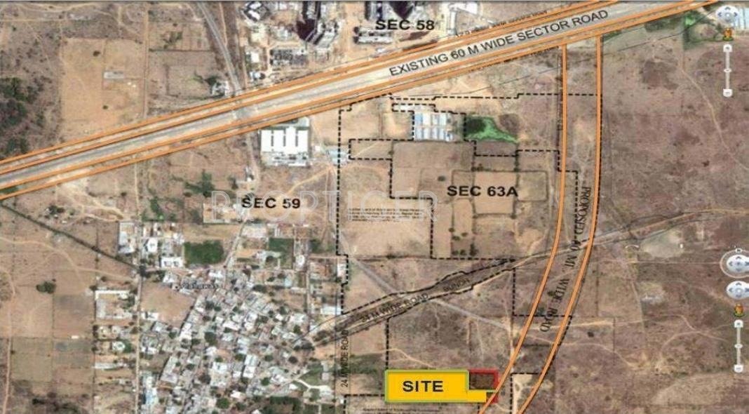 square Images for Location Plan of Paras Square