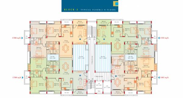  city-square Cluster Plan