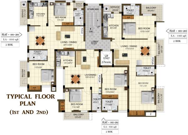 Images for Cluster Plan of Kamalam Divine