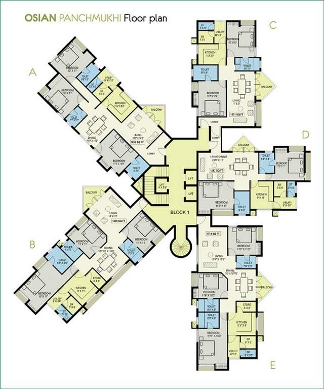 Images for Cluster Plan of SPR Osian Heights