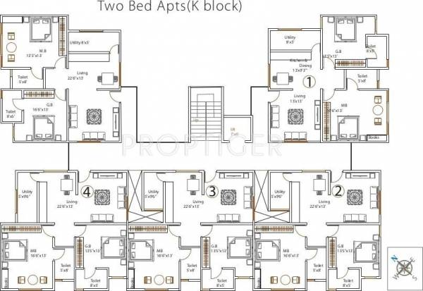 Images for Cluster Plan of Sree Senior Homes Sharadindu