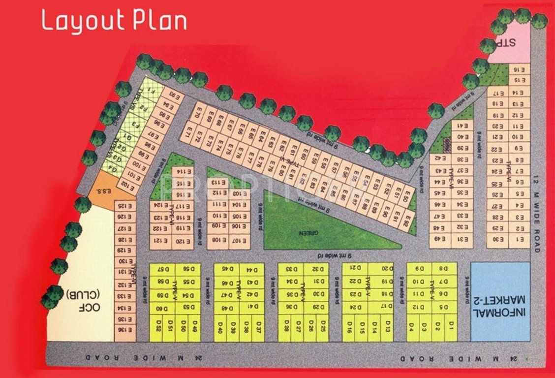 Piyush Group Rosette Layout Plan