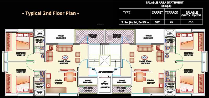 Images for Cluster Plan of Landmark Properties Landmark Regency