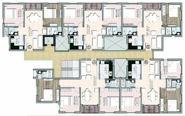 Images for Cluster Plan of Vibgyor Vikram Aqua