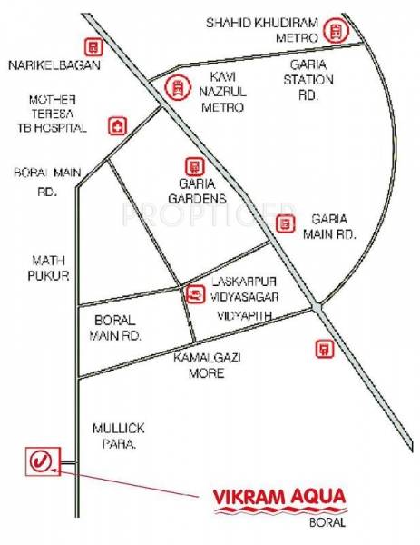 Images for Location Plan of Vibgyor Vikram Aqua